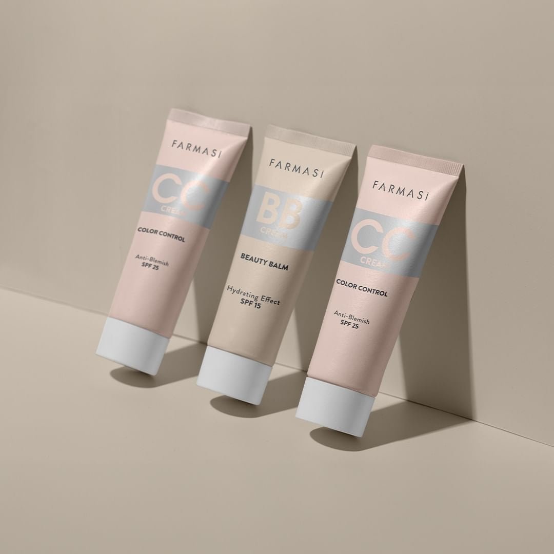 سي سي كريم فاونديشن للبشرة الاعتيادية إلى الدهنية الإصدار الجديد من فارمسي | Pharmacy New Edition CC Cream Foundation for Normal to Oily Skin 01 فاتح - EROS STORE