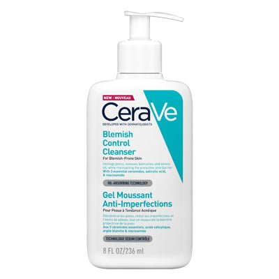 سيرافي غسول التحكم في العيوب للبشرة المعرضة لحب الشباب | CeraVe Blemish Control Cleanser 236 مل - EROS STORE