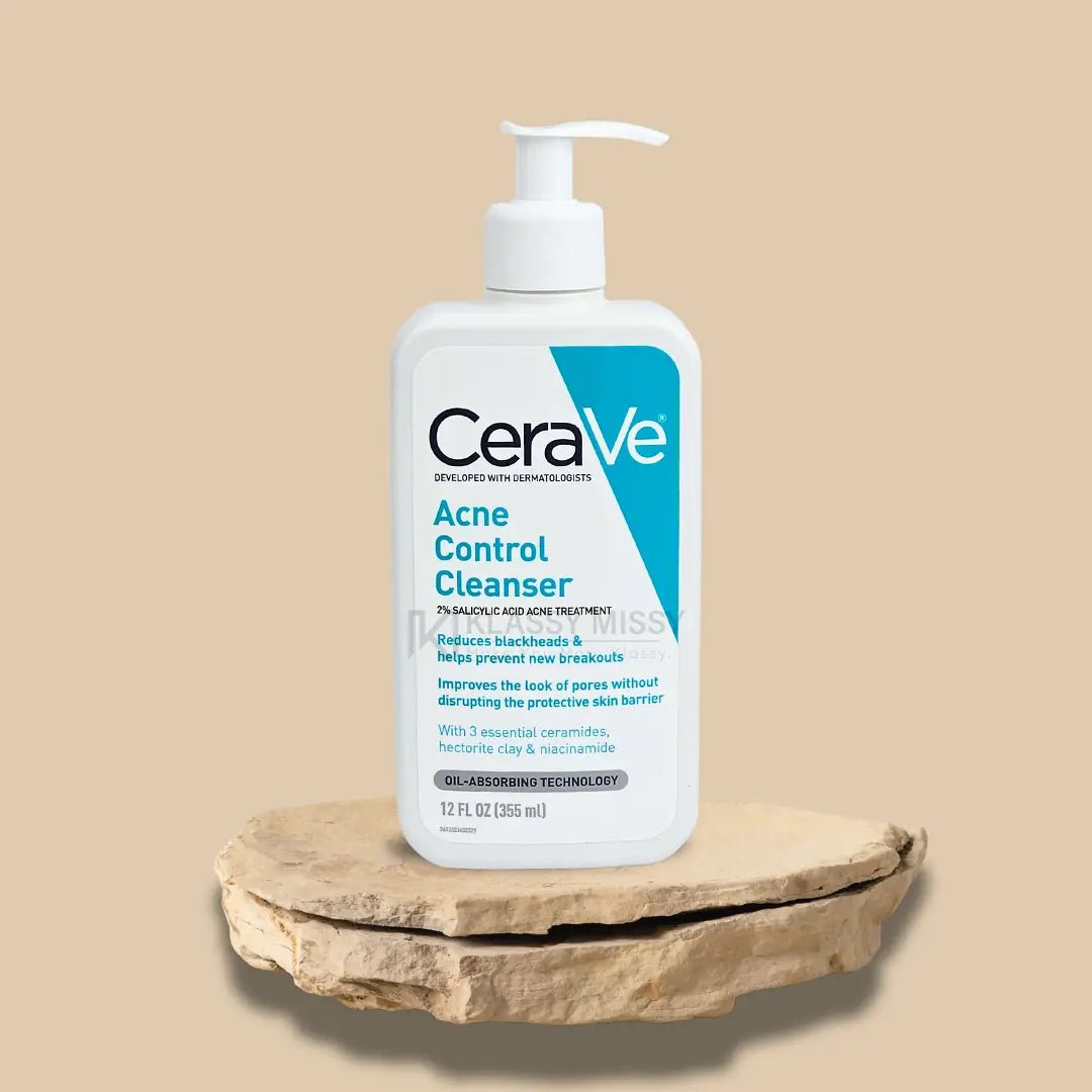 سيرافي غسول التحكم في حب الشباب بحمض الساليسيليك 2% | CeraVe Acne Control Cleanser with 2% Salicylic Acid 355 مل - EROS STORE