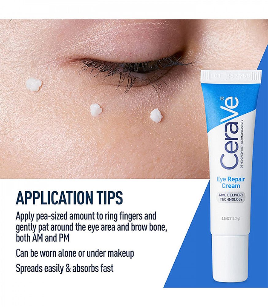 سيرافي لعلاج الهالات السوداء وانتفاخ العين | CeraVe Eye Repair Cream 15 مل - EROS STORE