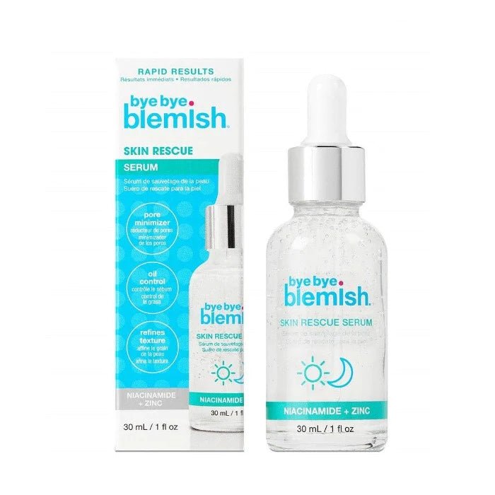 سيروم باي باي بليمش سكين ريسكيو بنياسيناميد | Bye Bye Blemish Skin Rescue Serum with Niacinamide 30 مل - EROS STORE