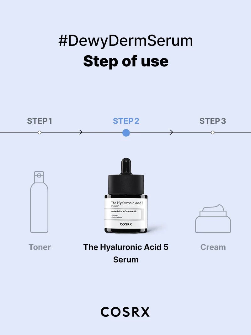 سيروم كوزركس بحمض الهيالورونيك 3% | COSRX The Hyaluronic Acid 3 Serum 20 مل - EROS STORE