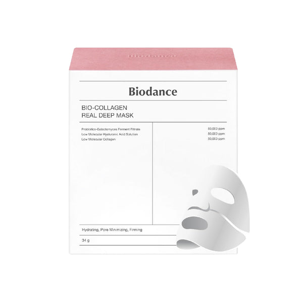 بايو دانس قناع الترطيب العميق بالكولاجين - 4 قطع | Biodance Bio-Collagen Real Deep Mask - 4pcs