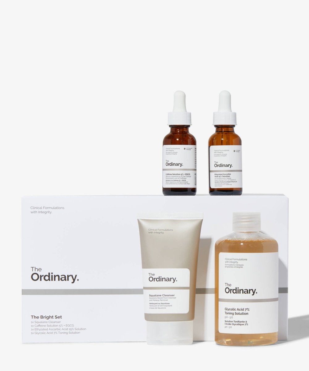 The Ordinary The Bright 4 - Piece Set | مجموعة ذا برايت 4 قطع من ذا أورديناري - EROS STORE