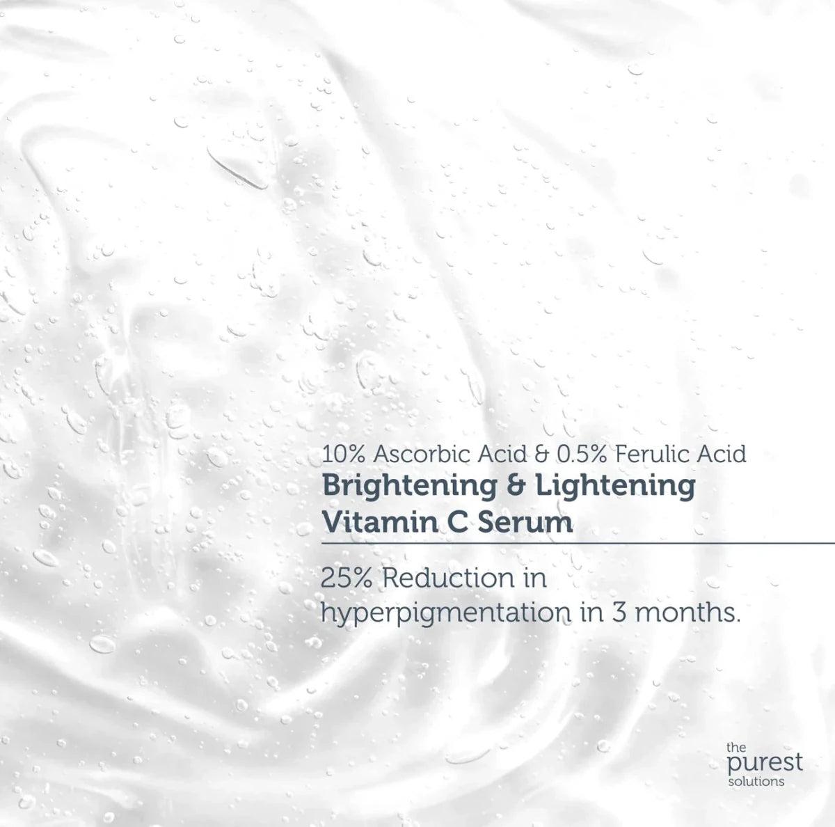The Purest Solutions Brightening + Lightening Vitamin C Serum - 30ml | ذا بيورست سيروم فيتامين سي - 30 مل 30 مل - EROS STORE