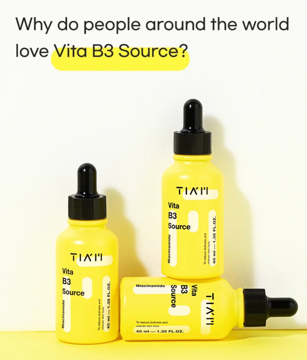 tiam Vita B3 Source - 40ml | تيام سيروم فيتامين ب3 - 40 مل 40 مل - EROS STORE