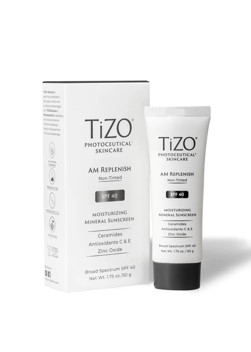 TIZO PHOTOCEUTICAL AM REPLENISH NON TINT SPF 40 - 50ML | تايزو واقي شمسي صباحي SPF 40 - 50 مل 50مل - EROS STORE
