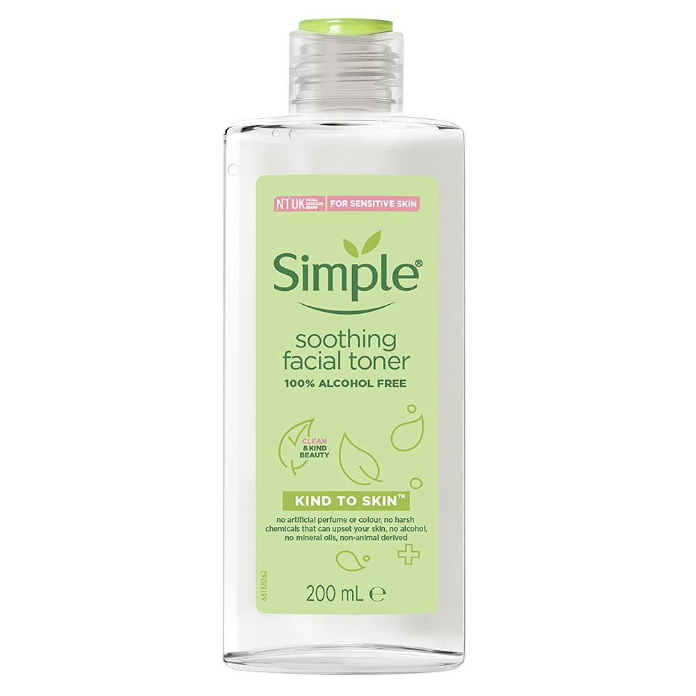 تونر مهدئ للبشرة من سيمبل | Simple Kind to Skin Soothing Facial Toner 200 مل - EROS STORE