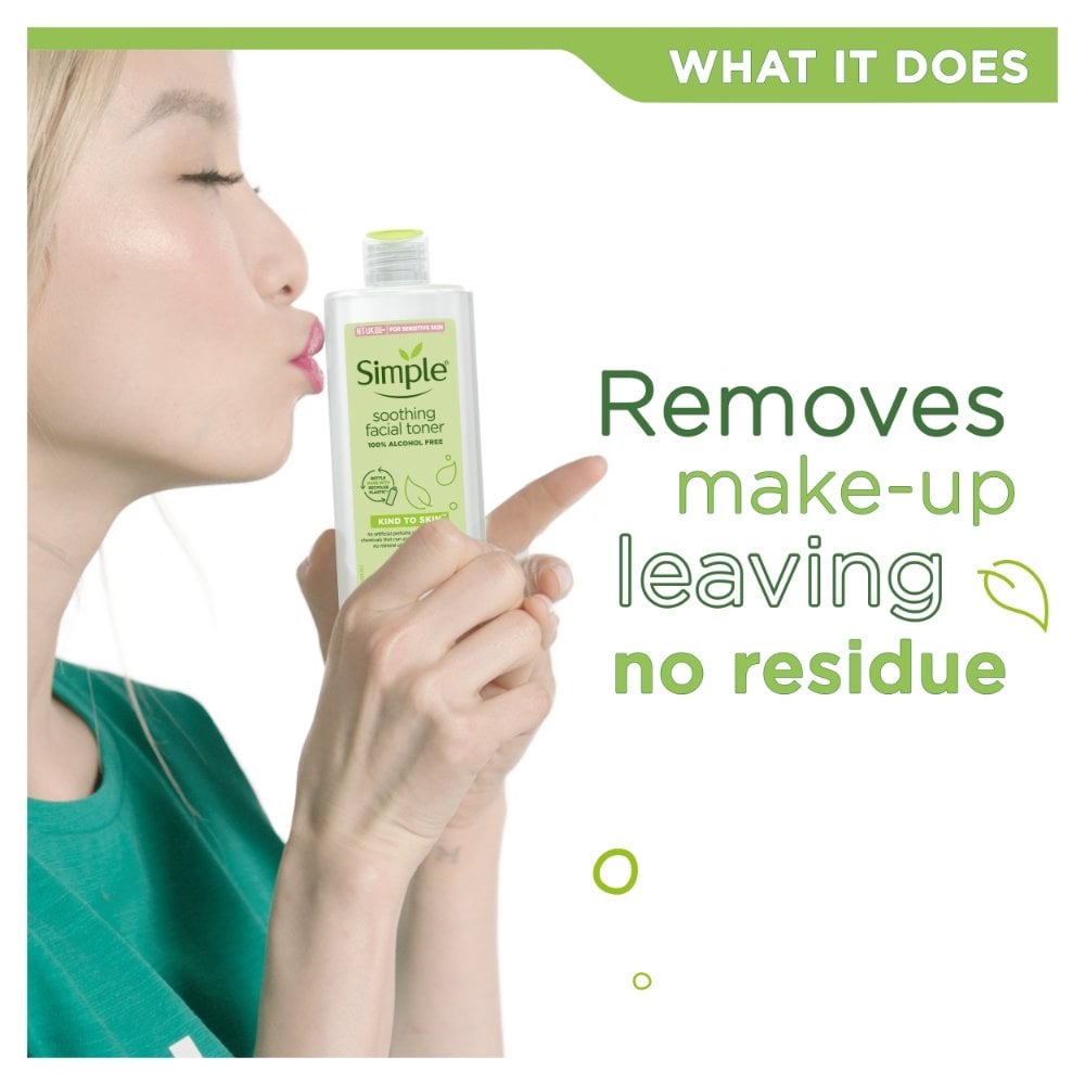 تونر مهدئ للبشرة من سيمبل | Simple Kind to Skin Soothing Facial Toner 200 مل - EROS STORE