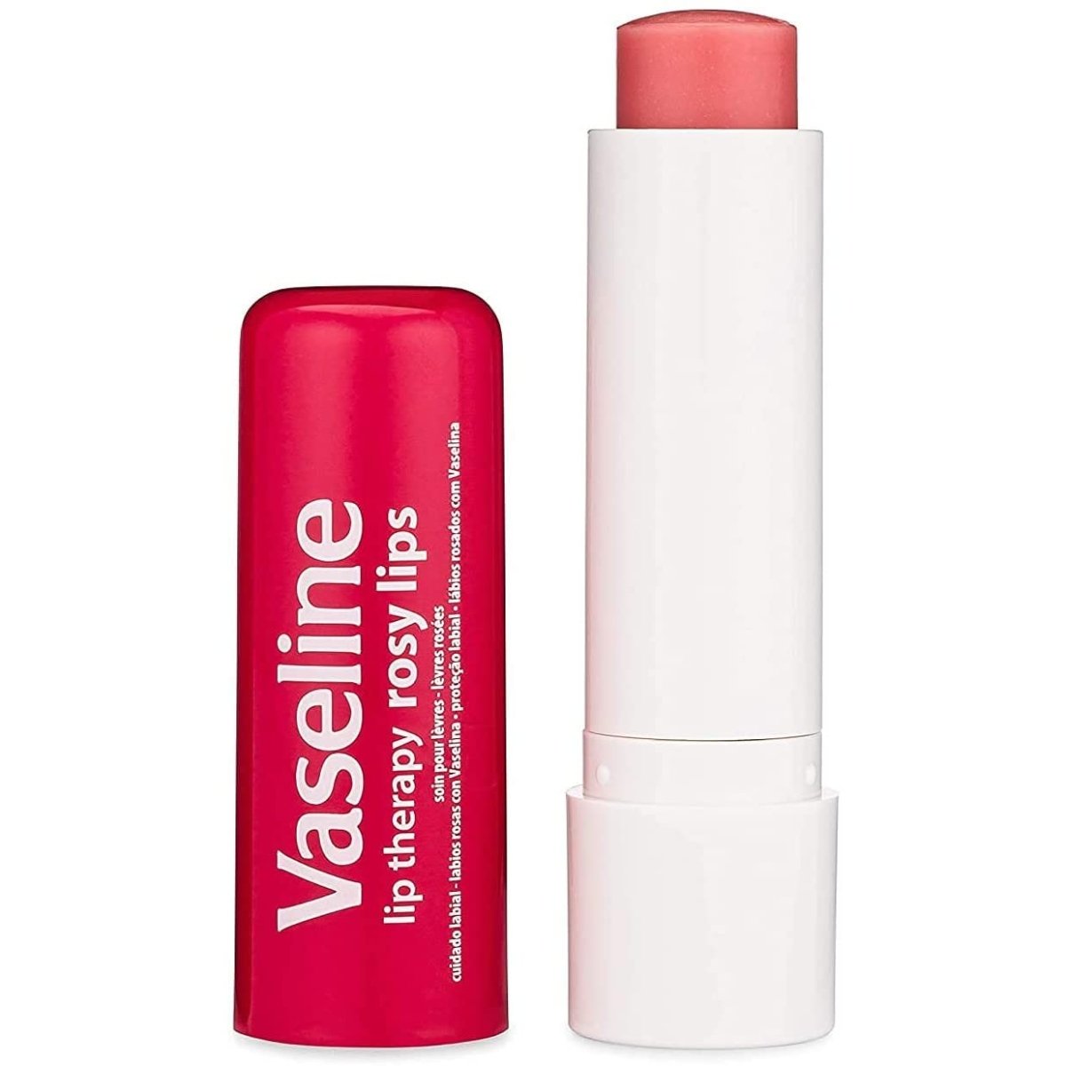 VASELINE Lip Care Rosy - 4.8g | فازلين مرطب للشفاه وردي - 4.8 غرام 4.8 غم - EROS STORE