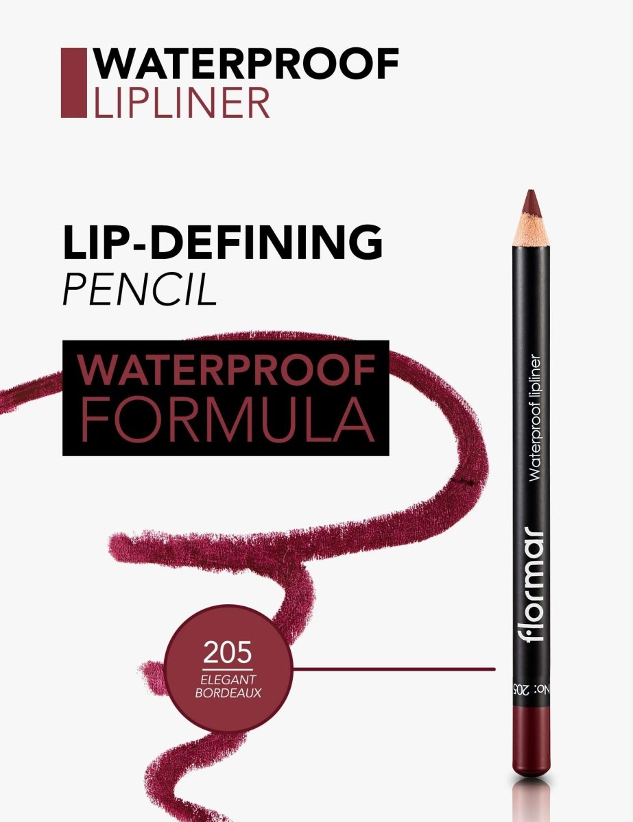 Waterproof Lipliner | فلورمار واتر بروف ليب لاينر قلم تحديد الشفاه المضاد للماء 205 - EROS STORE