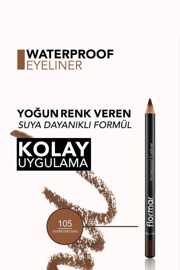 Waterproof Lipliner | فلورمار واتر بروف ليب لاينر قلم تحديد الشفاه المضاد للماء 105 - EROS STORE