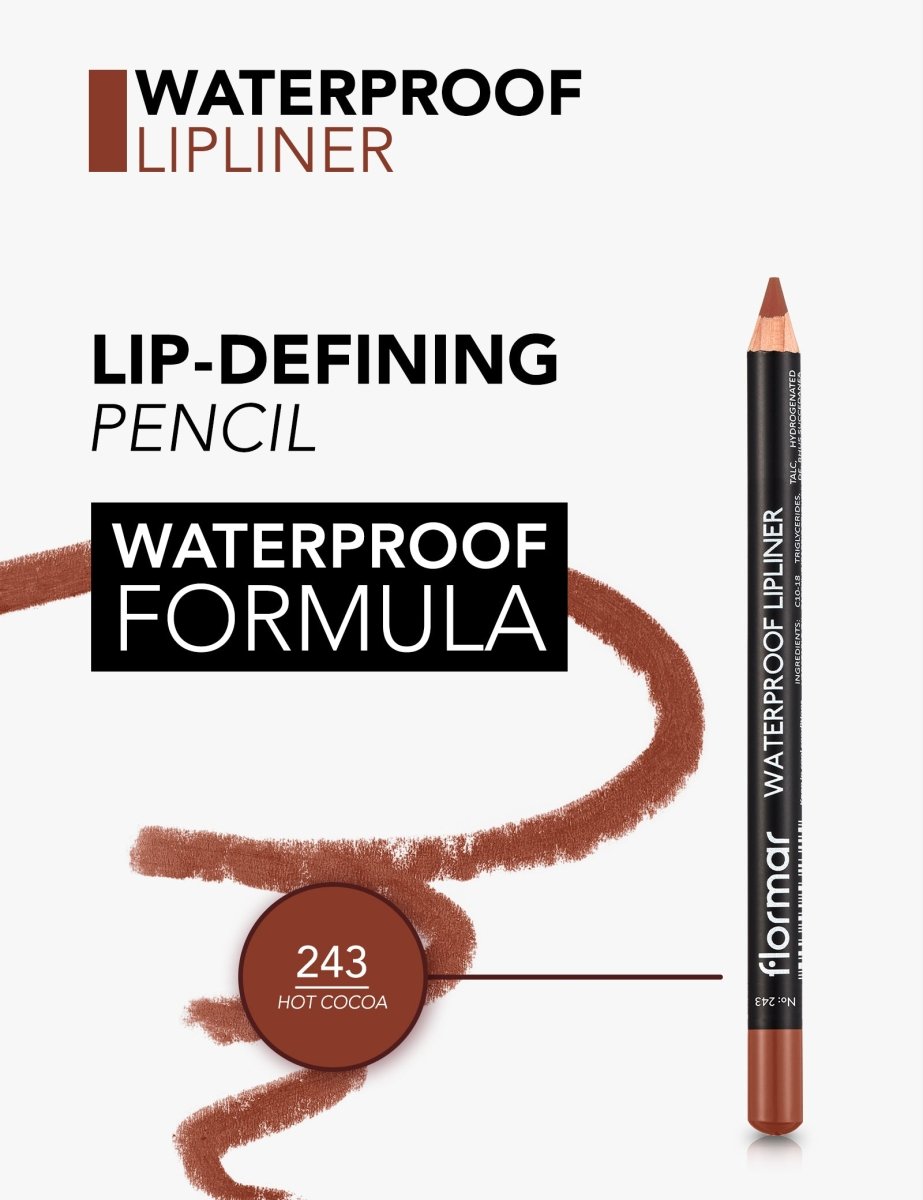 Waterproof Lipliner | فلورمار واتر بروف ليب لاينر قلم تحديد الشفاه المضاد للماء 243 - EROS STORE
