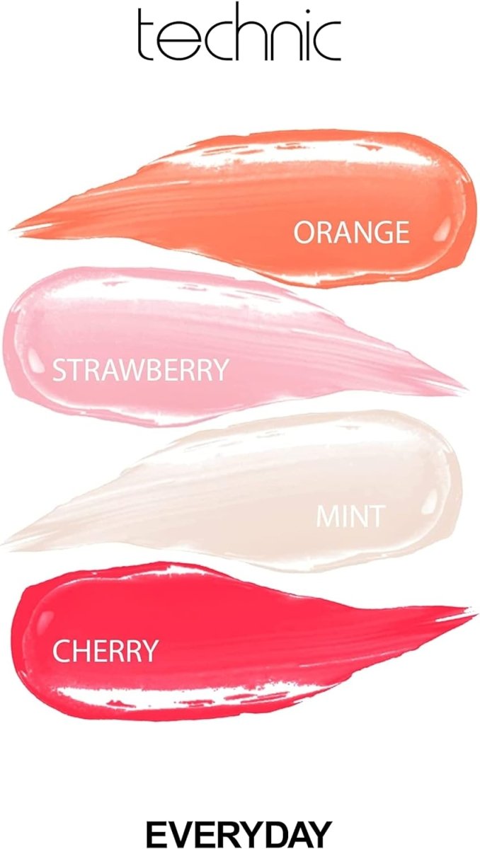زيت الشفاه تكنيك | Technic Lip Oil فراولة - EROS STORE